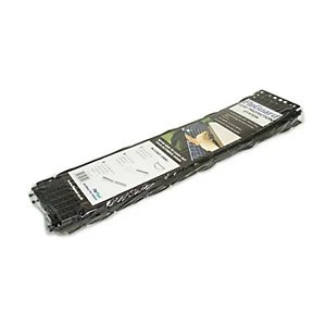 Image of FloPlast FG1 Floguard Round Line Gutter Guard Leaf Protection System - Black 5m