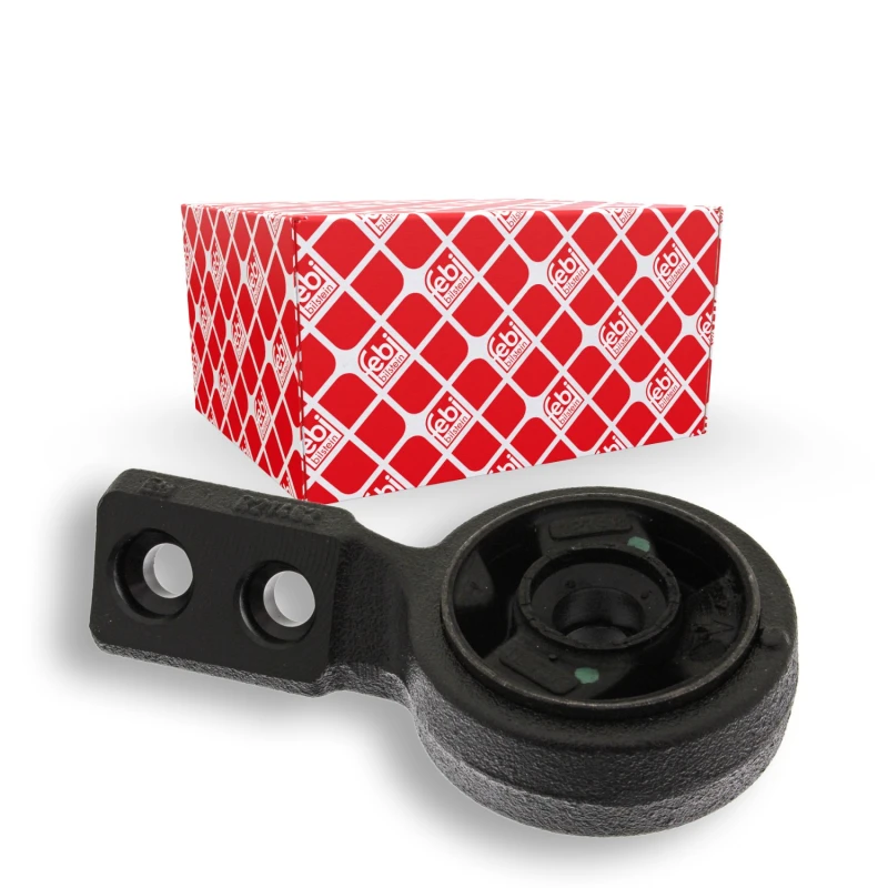 Image of FEBI BILSTEIN 21469 Arm Bushes Right, with holder Elastomer Control Arm-/Trailing Arm Bush (251)
