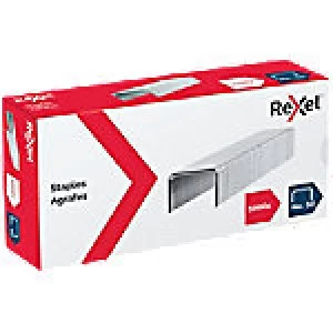 image of Rexel Staples No. 50 50 Sheets Silver 5000 Staples