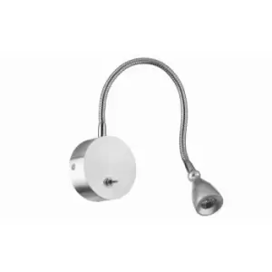 Image of Netlighting Lexi LED Flexible Reading Light, Silver