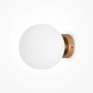 Image of Maytoni Basic Form Medium Modern Wall Lamp Gold E14