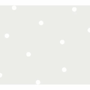 Image of Holden Decor Dotty Pattern Childrens Polka Dot Spots Grey Wallpaper