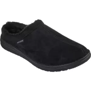 image of Skechers Mens Relaxed Fit Melson Harmen Mule Clog Slippers UK Size 6 (EU 39.5)