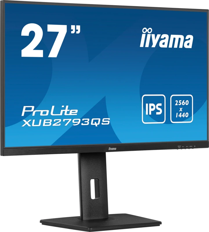 Image of iiyama iiyama ProLite XUB2793QS-B7 computer monitor 68.6cm (27") 2560 x 1440 pixels Quad HD LED Black XUB2793QS-B7