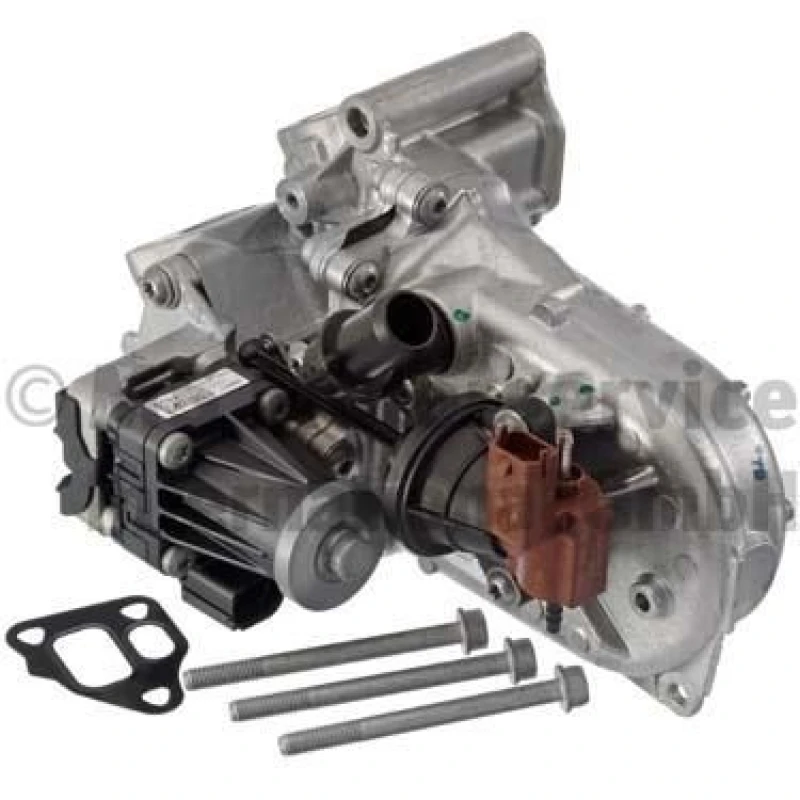 Image of PIERBURG 7.03622.11.0 EGR Cooler with gasket/seal Aluminium EGR Cooler (4032)