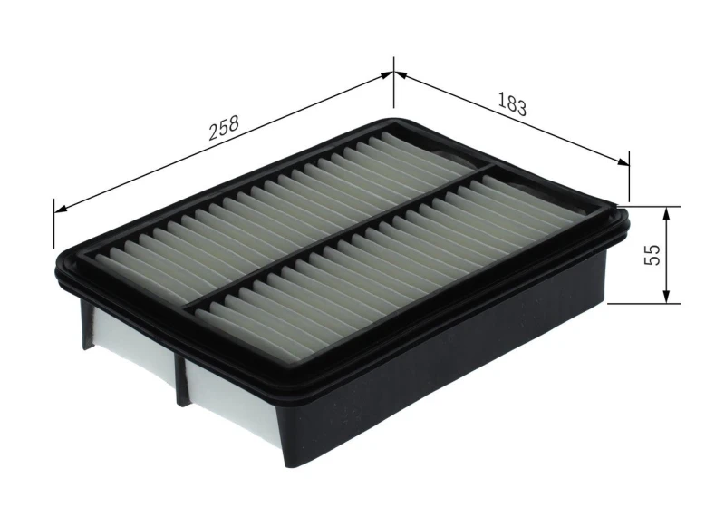 Image of Air filter Bosch F 026 400 747