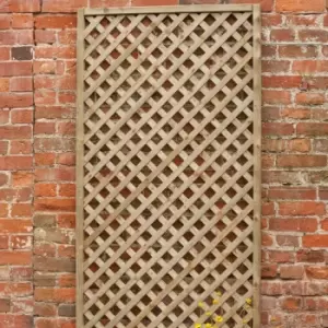 image of Forest 6' x 6' Rosemore Pressure Treated Diamond Lattice (1.8m x 1.8m)