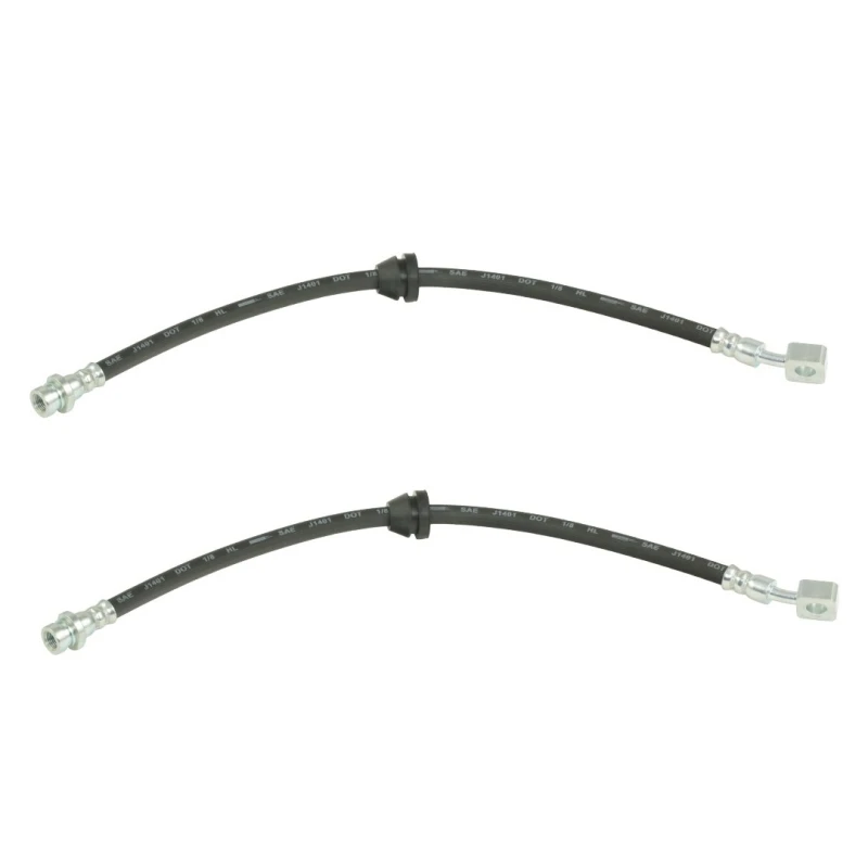 Image of RIDEX 83B1081 Brake Hose Front axle both sides, without banjo bolt Brake Hose (83)