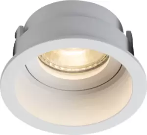 Image of KnightsBridge Dipa Single Fixed Round Anti-Glare Downlight White