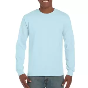 Image of Gildan Mens Long Sleeve Hammer Shirt (3XL) (Chambray)