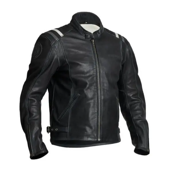 Image of Halvarssons Skalltorp Leather Jacket Black Size 62