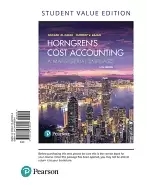 Image of horngrens cost accounting student value edition