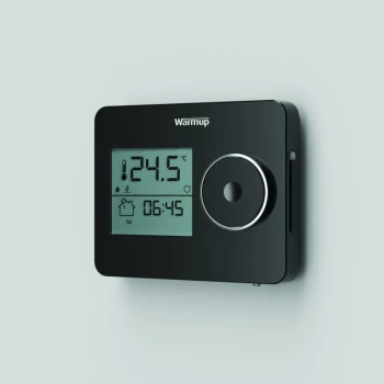 image of Warm Up - Warmup Manual Control Thermostat Programme Controller Underfloor Heating Black