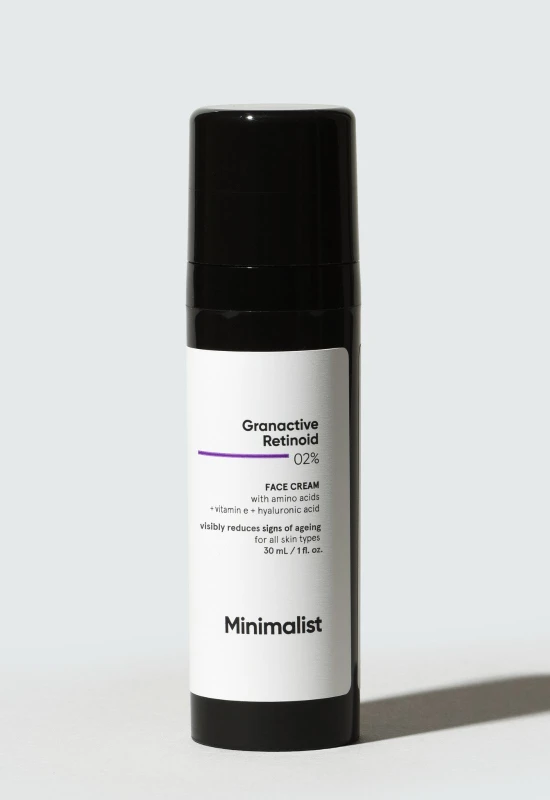 Image of Minimalist Granactive Retinoid 02% Face Cream Yellow unisex