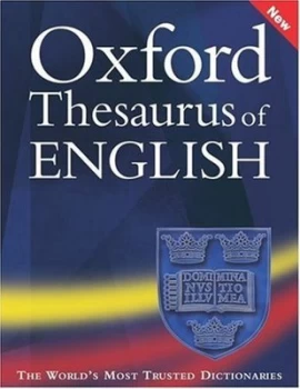 Image of Oxford Thesaurus of English by Oxford Dictionaries Hardback