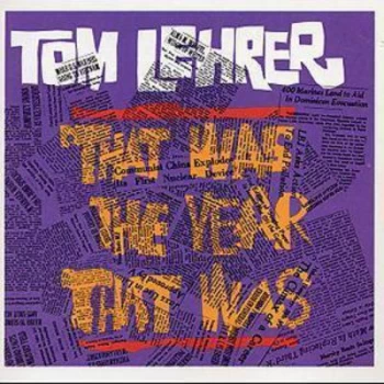 Image of That Was The Year That Was TW3 Songs & Other Songs Of The Year by Tom Lehrer CD Album