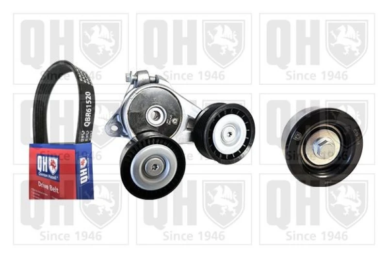 Image of QUINTON HAZELL V-Ribbed Belt Set QUINTON HAZELL QDK88