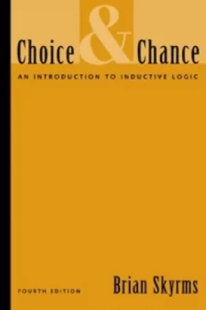 Image of Choice and chance by Brian Skyrms