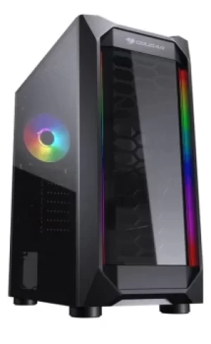 Image of Cougar MX410-T Powerful and Compact Mid-Tower Case with Tempered Glass