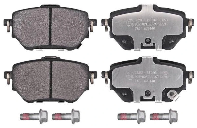 Image of A.B.S. 35283 Brake pad set with acoustic wear warning Brake Pad Set,disc brake (402)