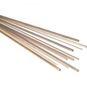Image of Brass U L x W x H 500 x 3 x 1.5 mm