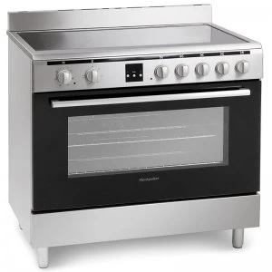 Image of Montpellier MR90CEMX 90cm Electric Single Oven Range Cooker