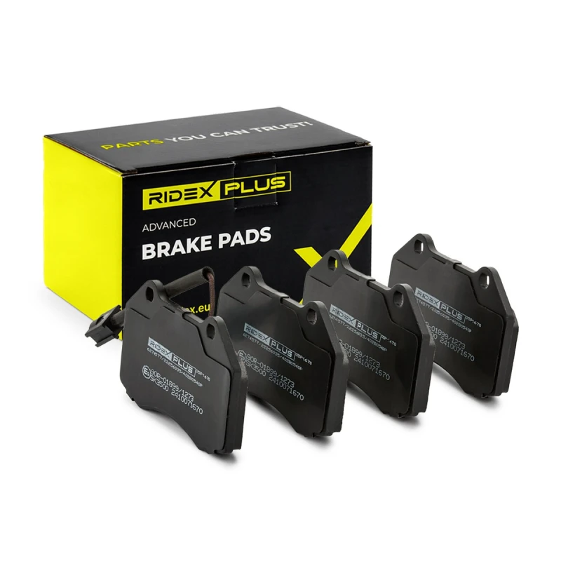 Image of RIDEX PLUS Brake pad set RIDEX PLUS 402B0540P