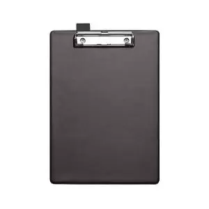 image of Seco Clipboard A4 Plus PVC Black 570A-PVC-BK UP24031