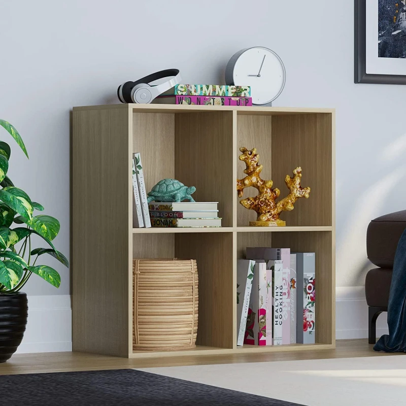Image of Lassic Vida Designs Durham 2x2 Cube Storage Unit Oak unisex One Size