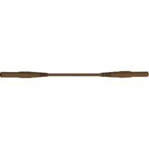 Image of Safety test lead 2m Brown Staeubli XMF 419