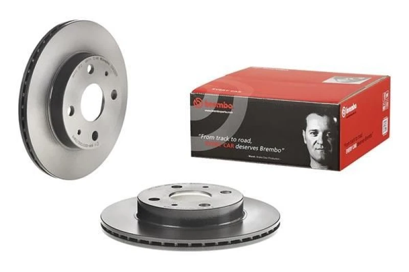 Image of BREMBO Brake disc BREMBO 09.A236.11