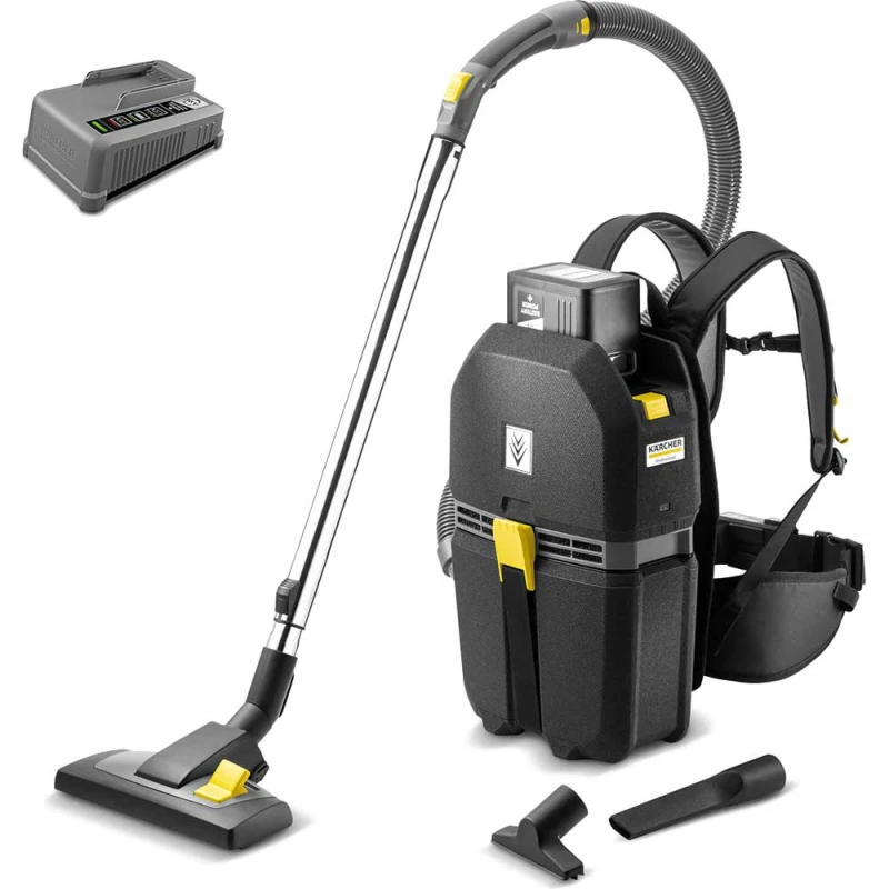 Image of Karcher BVL 5/1 BP Professional 36v Cordless Backpack Vacuum Cleaner BVL 5/1 BP Batteries: 1 x 7.5ah Li-ion