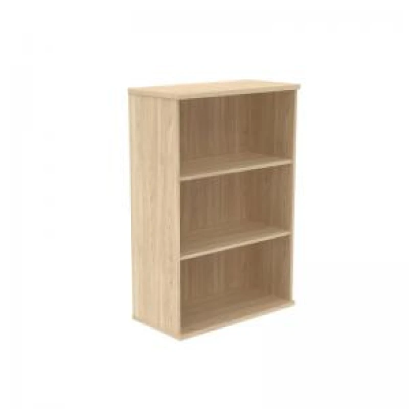 Image of Astin Bookcase 2 Shelves 800x400x1204mm Canadian Oak KF823759