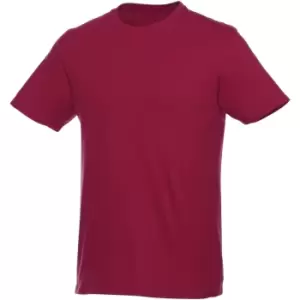 Image of Elevate Unisex Heros Short Sleeve T-Shirt (3XL) (Burgundy)