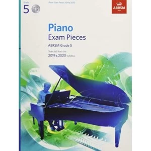 image of Piano Exam Pieces 2019 & 2020, ABRSM Grade 5, with CD Selected from the 2019 & 2020 syllabus Sheet music 2018