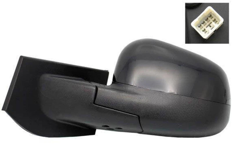 Image of ALKAR 6127456 Wing mirror Left, Glossy, Electric, Convex, primed Outside Mirror (50)