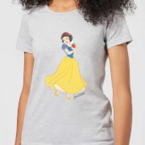 Disney Princess Snow White Classic Womens T-Shirt - Grey - S