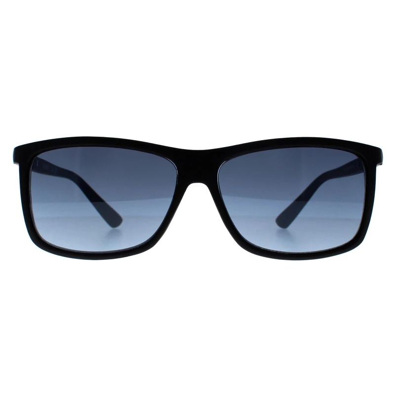 Image of Guess Rectangle Black Grey Gradient GF0191 Black