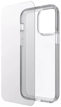 Image of Speck iPhone 14 Pro Max Phone Case & Glass Bundle - Clear
