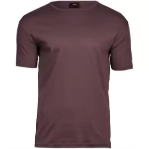 Image of Tee Jays Mens Interlock T-Shirt (L) (Grape)
