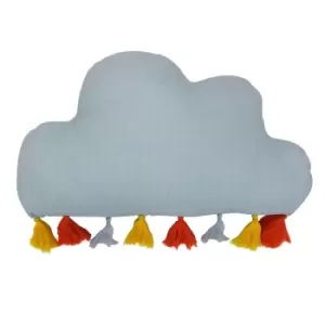 Image of Vintage Circus Cloud Cushion Multicolour