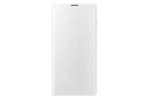 image of Samsung White Galaxy S10 LED View Cover