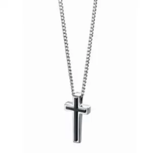 image of Fred Bennett Black Cross Pendant P3006