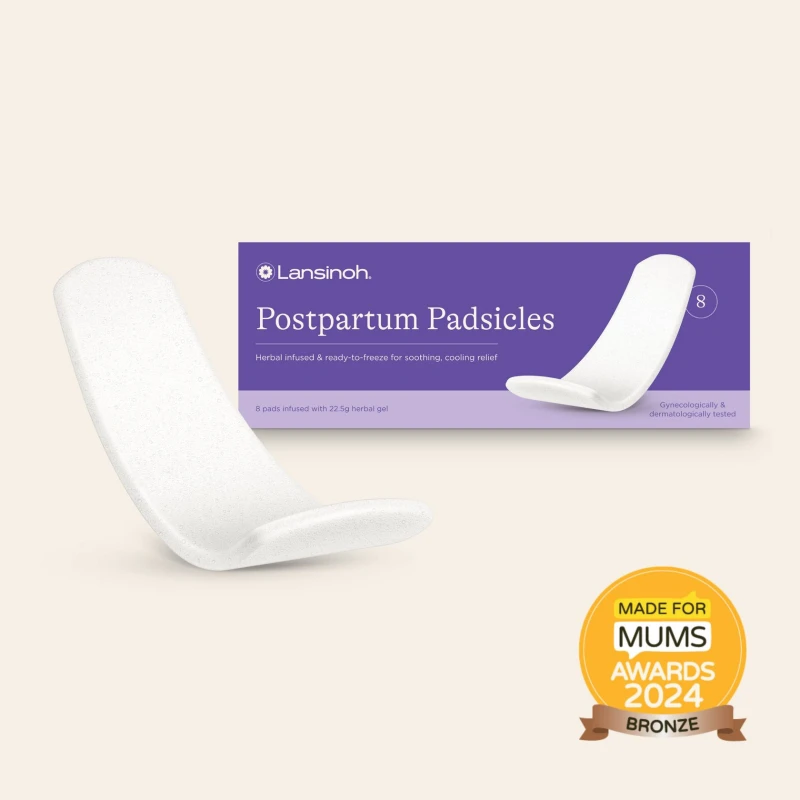 Image of Lansinoh Post-Partum Padsicles White