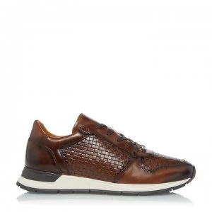 Image of Dune London Torin Embossed Weave Runners - Tan