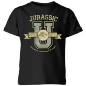 image of Jurassic Park Fossil Finder Kids T-Shirt - Black - 11-12 Years