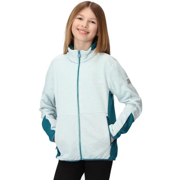 image of Regatta Girls Highton IV Full Zip Fleece Jacket 11-12 Years - Chest 75-79cm (Height 146-152cm)