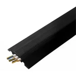 Image of Vulcascot Cable bridge 26302133 Rubber Black No. of channels: 1 9000 mm Content: