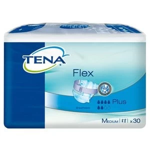 Image of TENA Flex Belted Incontinence Pant Plus Size Medium 30 pack