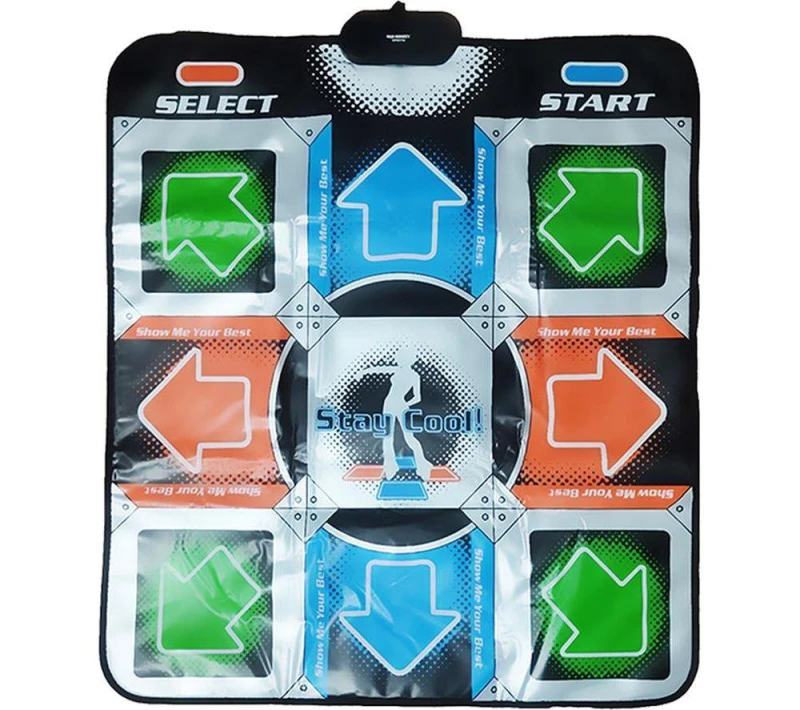 Image of MENKIND Winning 1 Player Funky Dance Mat, Patterned 5056327922520